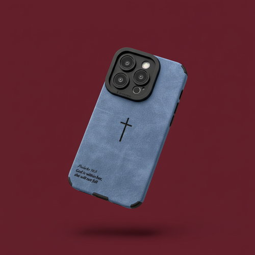 Cross Bible Verse Case - Color 5